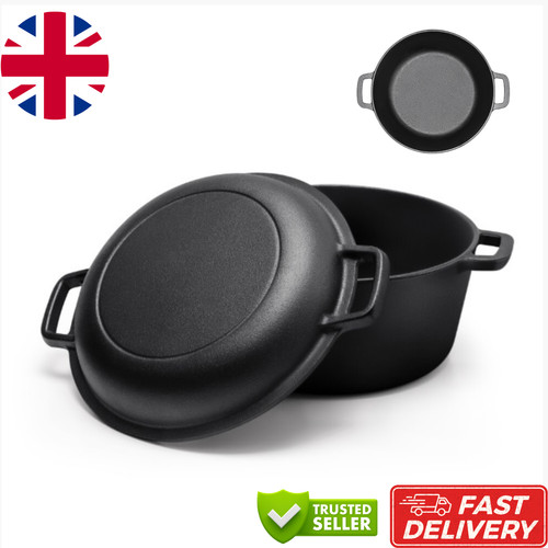Dutch oven cast iron casserole - dutch,