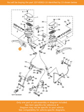 YAMAHA Lever 2, 1D7-83922-10