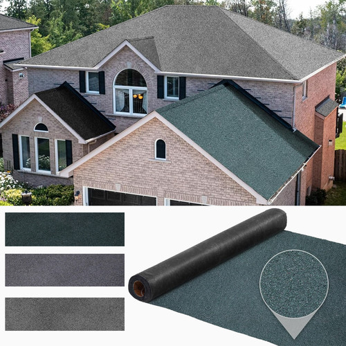 Asphalt roof roll felt tiles - roof,