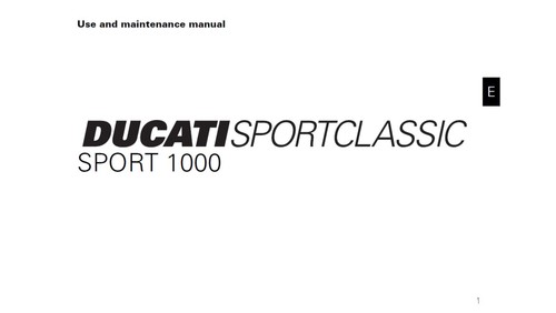 2008 ducati sportclassic sport - sportclassic,