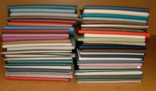 Mixed colours leatherette - colours,