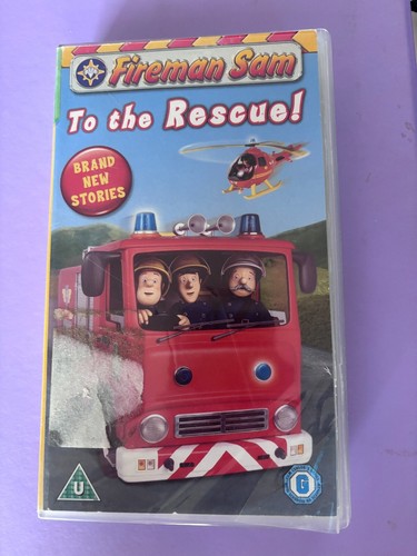 Fireman sam the rescue - fireman, vhs