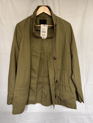 Zara khaki lightweight - khaki, parka