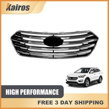 Front Grille with Chrome Trim