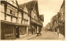 Antique Postcard Worcester