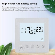 WiFi Smart Thermostat & 3m Cable Tuya App Control for Floor Heating/Gas Boiler
