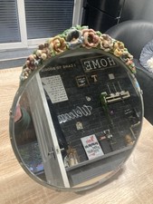 vintage barbola mirror 12”