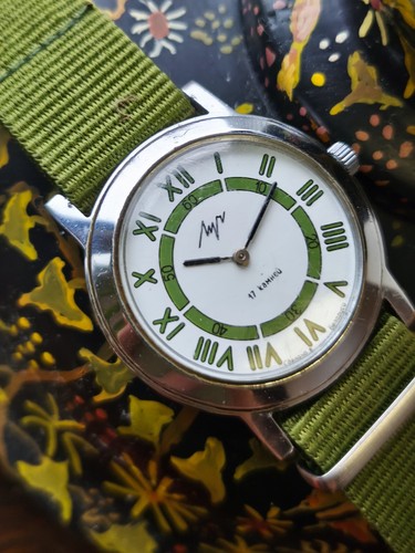 Luch green vintage - green, ussr