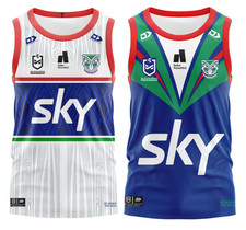 RUGBY 2025 SINGLET NEW NRL WARRIOR MEN's VEST - TRAINING JERSEY S-5XL