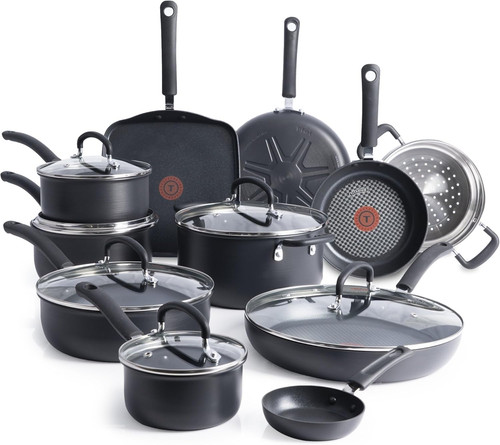 Piece hard anodized - 17-piece,