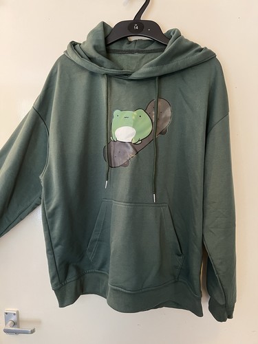 Green kawaii frog - kawaii, on