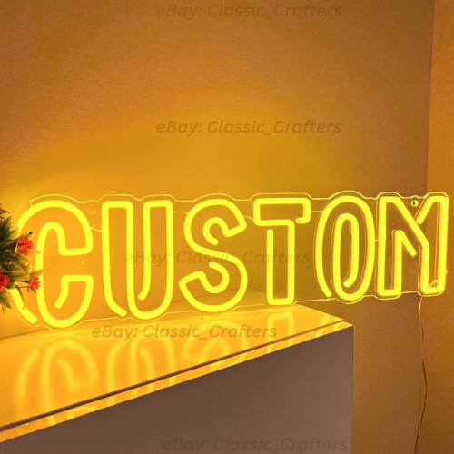 Custom neon sign personalised - custom,