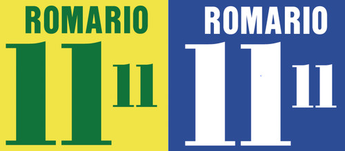 Brazil romario shirt - romario, soccer