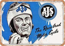 METAL SIGN - 1957 AJs the Race
