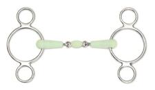 Shires Equikind Peanut Two 2 Ring Gag Bit | Horse Bit | 3 Sizes