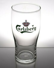 Rare Carlsberg Pint Beer Glass
