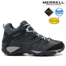 LADIES MERRELL HIKING BOOTS WATERPROOF GORETEX ANKLE WALKING TRAIL TREK TRAINERS