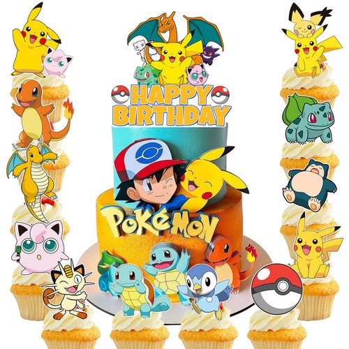 Pokemon birthday cake - birthday,
