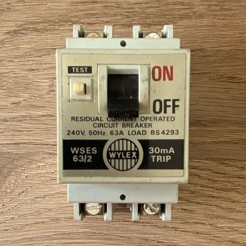 Wylex rccb rcd 63a - wylex, 240v