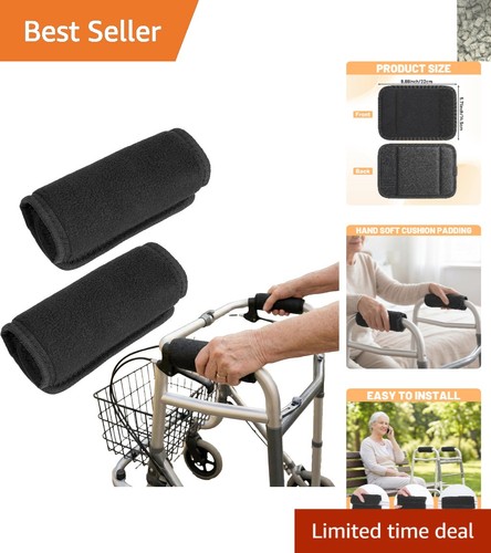 Breathable crutch handle pads - crutch,