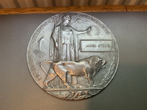 Ww1 memorial plaque - plaque, death