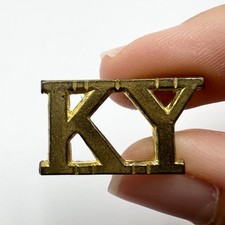 Genuine Kent Yeomanry Shoulder Title