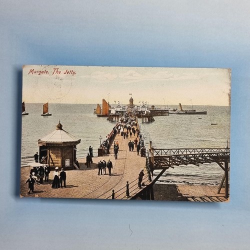 Margate postcard 1906 kent - margate,