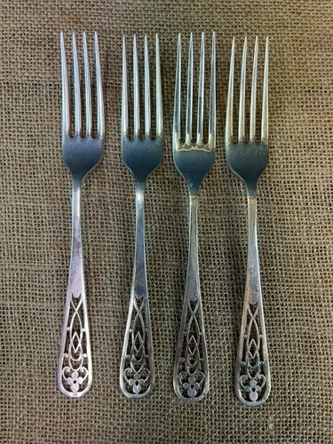Set siver plate epns cut - set, x