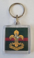 Acrylic Military Key Ring King's Regiment
