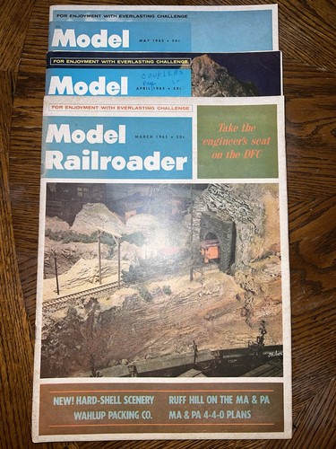 1965 model railroader magazine - 1965,