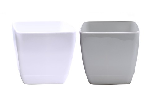 Plant pot square plastic - pot,