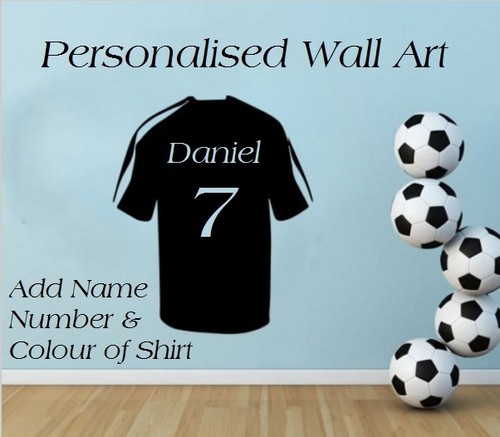 Football shirt personalised - football,