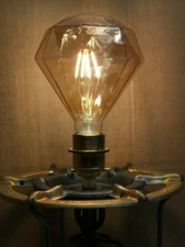 Vintage antique upscaled - Paraffin Rechaud Stove Lamp