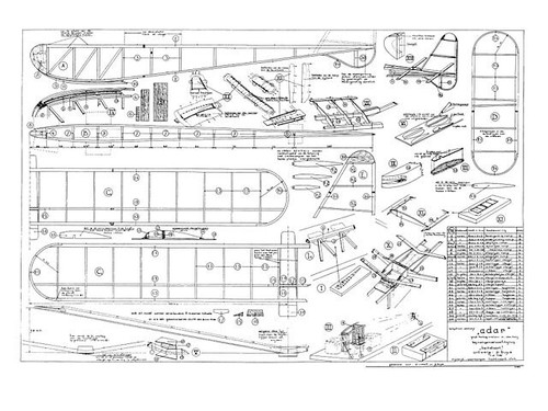 Adar free flight towline - free,