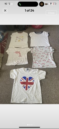 Girls shirt bundle age - t-shirt, 7-8