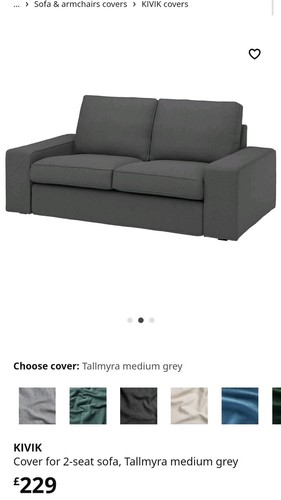 Cover for kivik seat sofa - seat,