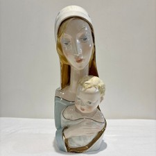 Vintage Italian Madonna And Child - Porcelain
