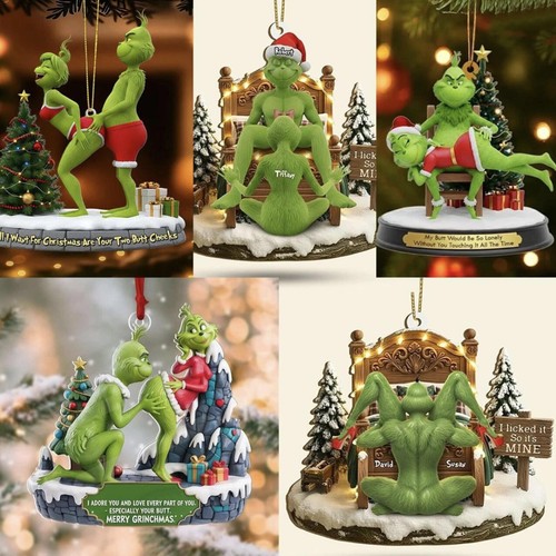 5pcs funny green character - funny,