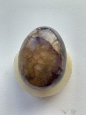 Antique Derbyshire Blue John Specimen Egg