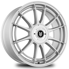 Alloy Wheels 17" Fox VR4 Silver Matt For Opel Corsa (4 Stud) [E] 14-19