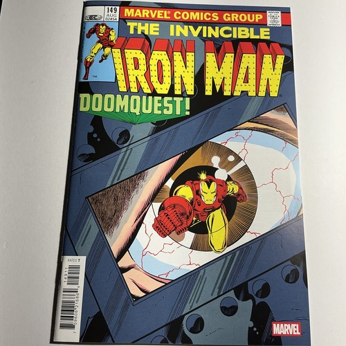 Iron man 149 facsimile from - man, #149