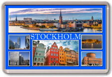 FRIDGE MAGNET - STOCKHOLM -