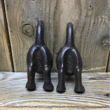 Dog Tail Cast Iron Coat Hook
