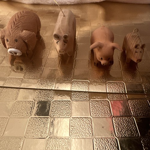 Vintage pig collection