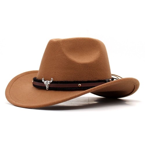 Head western cowboy felt - ox,