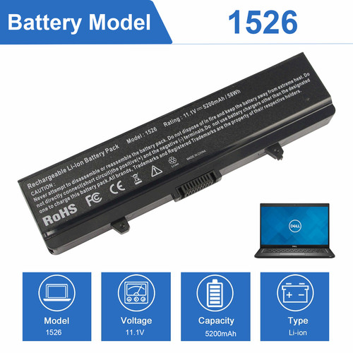 Battery for dell inspiron 1526 - battery,