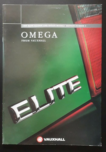 Vauxhall omega elite brochure - omega,