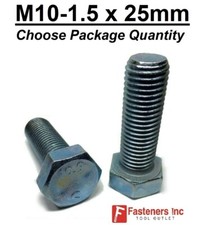M10-1.50 x 25mm Metric Hex Cap