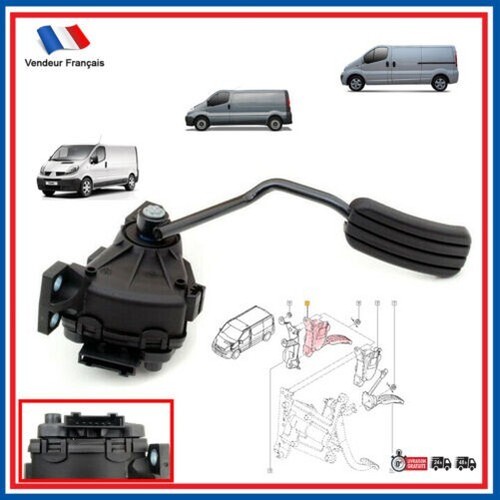 Accelerator potentiometer for - accelerator,