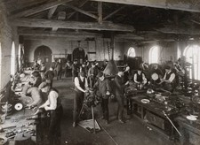 Old Train Photo Manufacture Of